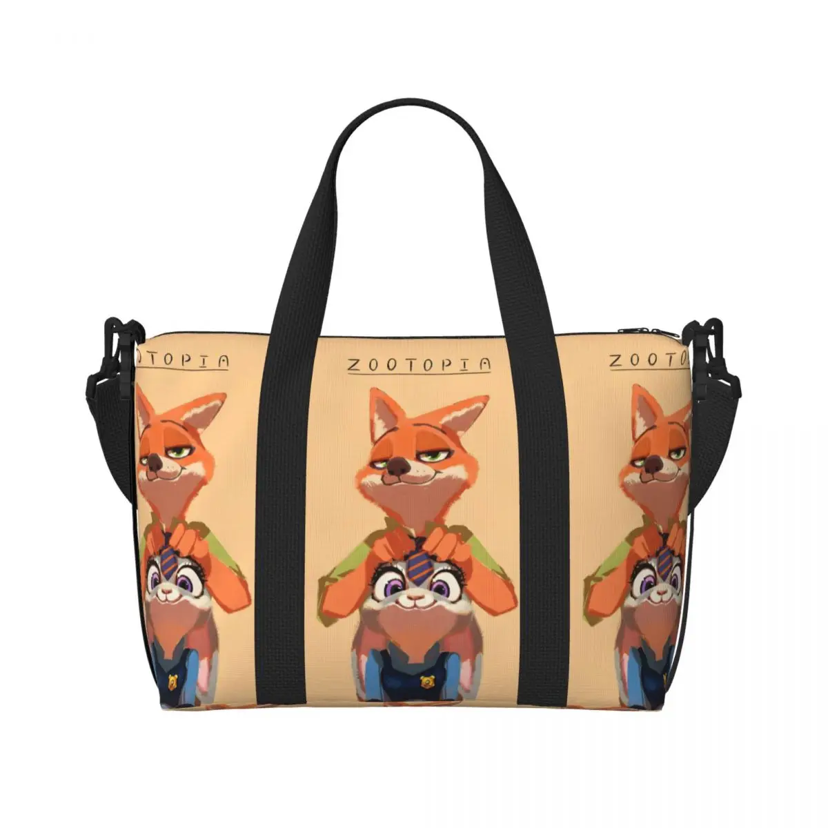 Custom Large Zootopia Nick Fox Tote Bag for Women Cartoon Movie Shoulder Shopper Gym Beach Travel Bag
Custom Large Zootopia Nick Fox Tote Bag for Women Cartoon Movie Shoulder Shopper Gym Beach Travel Bag