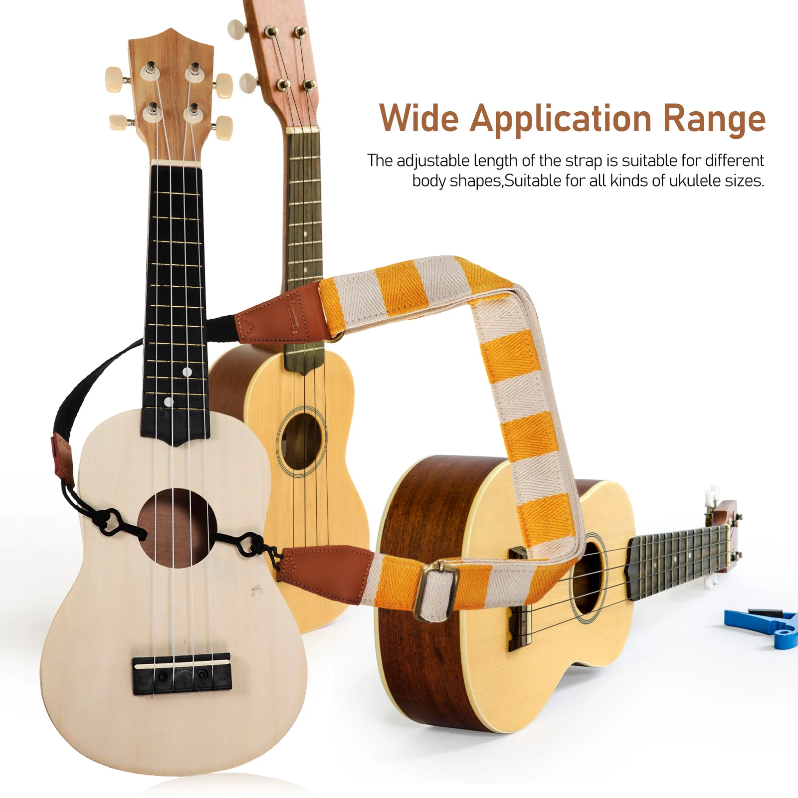 1pcs Ukulele Strap No Drill Adjustable Orange Yellow Plaid Portable Comfortable Shoulder Neck Belt for Beginners
1pcs Ukulele Strap No Drill Adjustable Orange Yellow Plaid Portable Comfortable Shoulder Neck Belt for Beginners