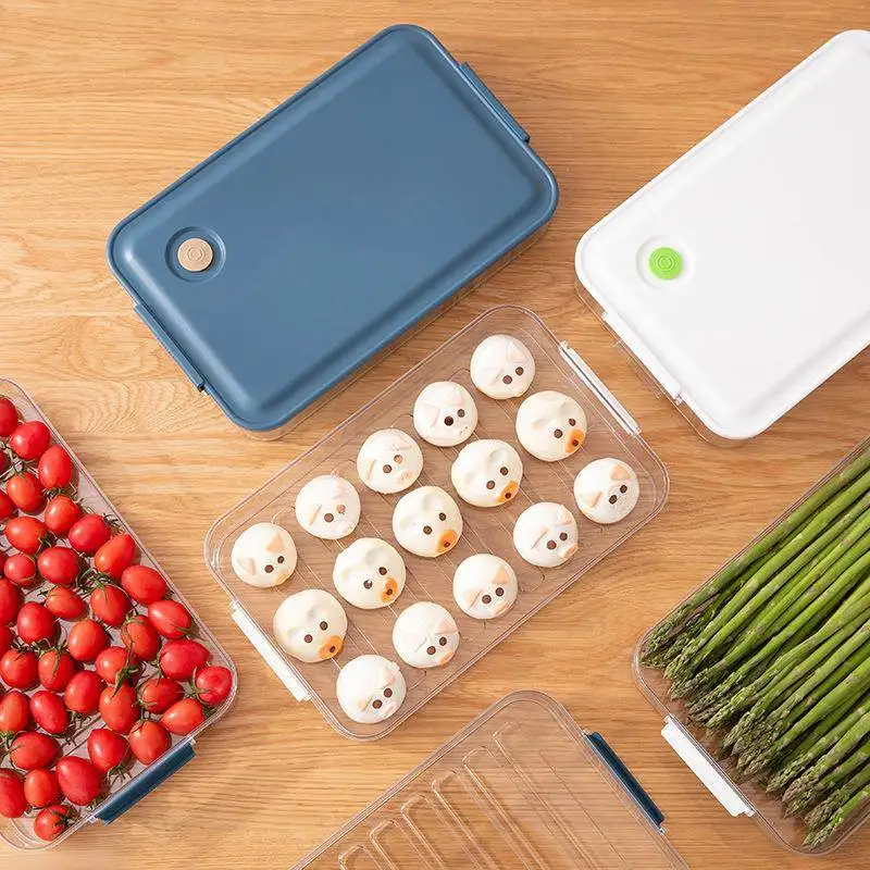 Transparent Plastic Multi-layer Refrigerator Storage Box Food Preservation Container Freezer Box for Fruits Vegetables Seafood
Transparent Plastic Multi-layer Refrigerator Storage Box Food Preservation Container Freezer Box for Fruits Vegetables Seafood