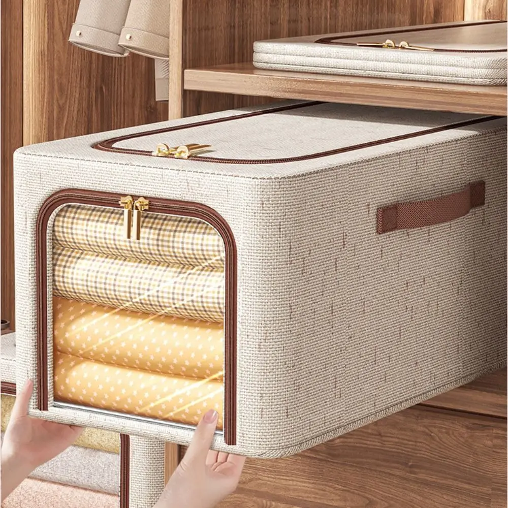 Visible Window Clothes Storage Bins Clothes Organizer with Durable Handle Quilt Storage Bag Large Capacity Foldable
Visible Window Clothes Storage Bins Clothes Organizer with Durable Handle Quilt Storage Bag Large Capacity Foldable