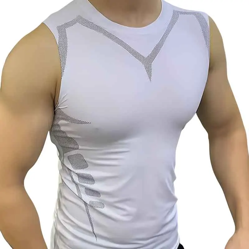 Summer Men Tank Top Compression Sleeveless Shirt Bodybuilding Vest Quick Dry Gym t-Shirt Singlet Basketball Shirt Man Clothing
Summer Men Tank Top Compression Sleeveless Shirt Bodybuilding Vest Quick Dry Gym t-Shirt Singlet Basketball Shirt Man Clothing