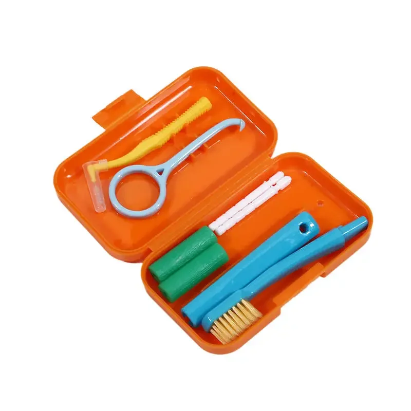 Portable Toothbrush Box Orthodontic Oral Hygiene Tools Kits Interdental Brush Tongue Scraper Travel Toothbrush Teeth Whitening
Portable Toothbrush Box Orthodontic Oral Hygiene Tools Kits Interdental Brush Tongue Scraper Travel Toothbrush Teeth Whitening