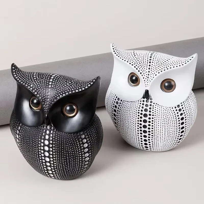 Nordic Style Owl Ornament Living Room Decoration Accessories Desk Decoration Resin Figurines
Nordic Style Owl Ornament Living Room Decoration Accessories Desk Decoration Resin Figurines
