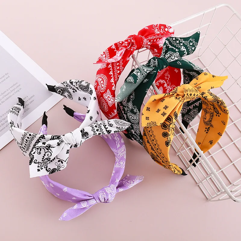 7PCS Women's New Headband Cashew Flower Rabbit Ears Wide Headband Women's Pressure Knotted Fabric Headband
7PCS Women's New Headband Cashew Flower Rabbit Ears Wide Headband Women's Pressure Knotted Fabric Headband