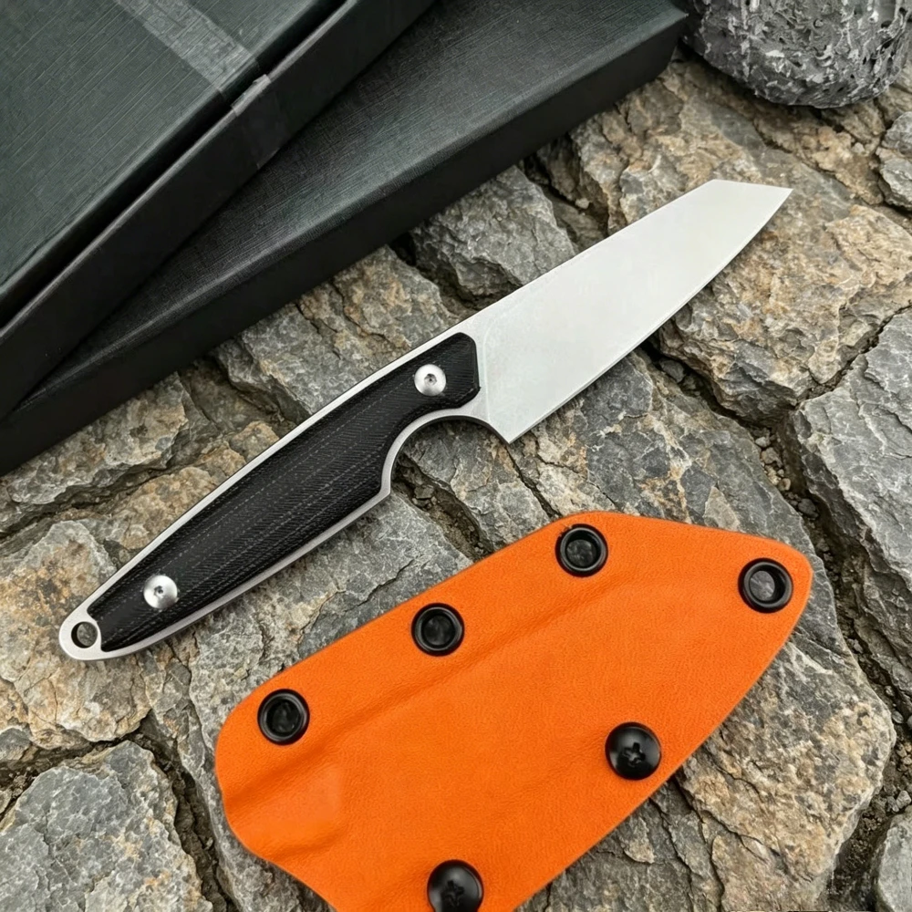 High-quality Micarta Handle Camping Portable Pocket Straight Knife Climbing Emergency Tools Outdoor Fishing Knives with K Sheath
High-quality Micarta Handle Camping Portable Pocket Straight Knife Climbing Emergency Tools Outdoor Fishing Knives with K Sheath