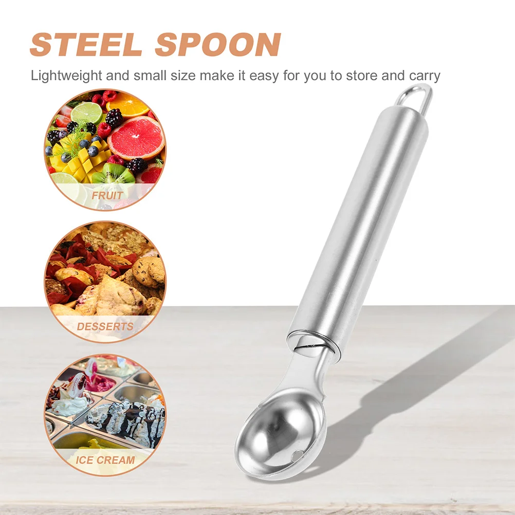 2Pcs Melon Baller Fruit Scooper Stainless Steel Scoop for Ice Cream Sorbet Watermelon Scooper Kitchen Tool Ice Cream Scoop
2Pcs Melon Baller Fruit Scooper Stainless Steel Scoop for Ice Cream Sorbet Watermelon Scooper Kitchen Tool Ice Cream Scoop
