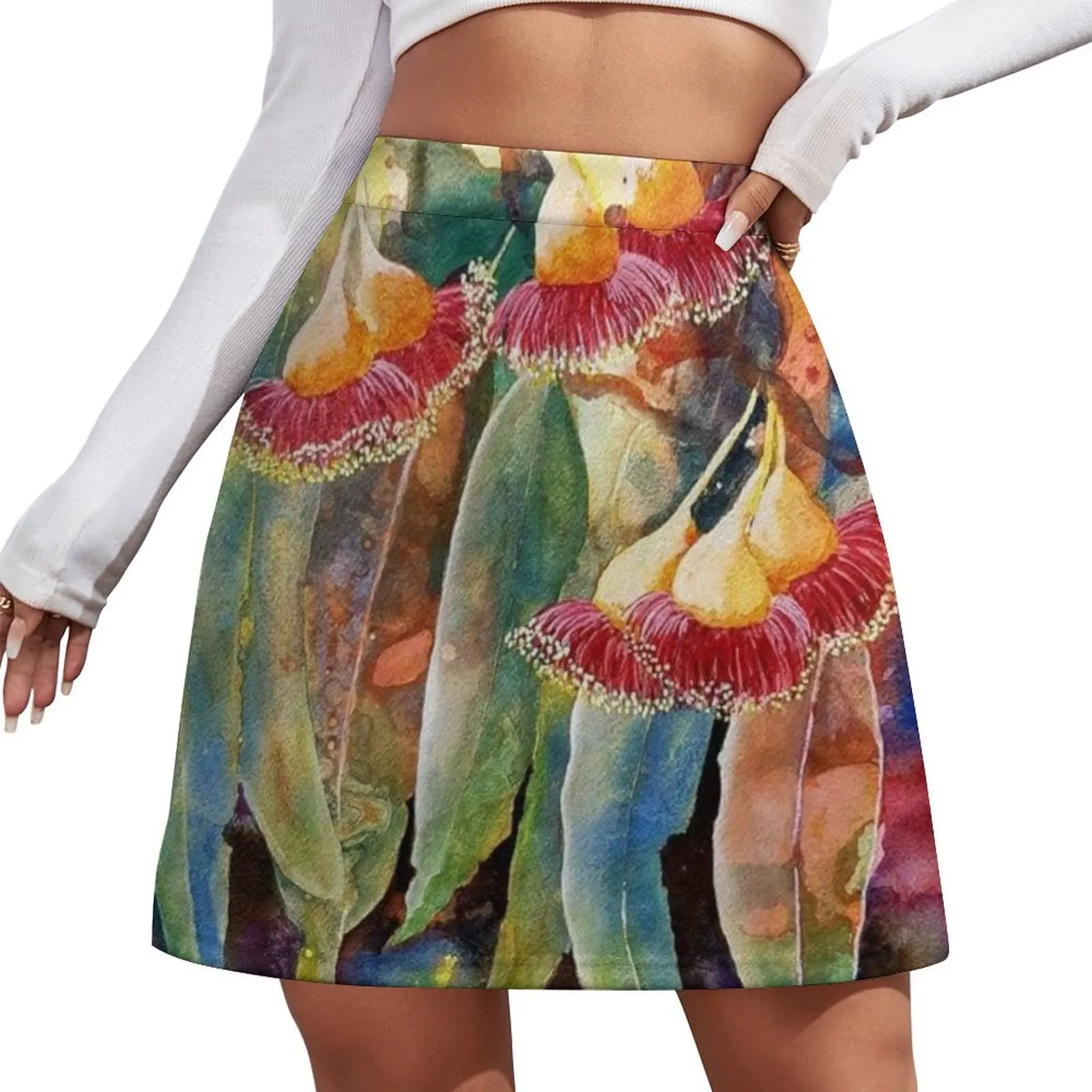 Deep In The Red Gumblossom Tree Mini Skirt mini skirt for women Women's summer skirt night club women women clothes Mini
Deep In The Red Gumblossom Tree Mini Skirt mini skirt for women Women's summer skirt night club women women clothes Mini