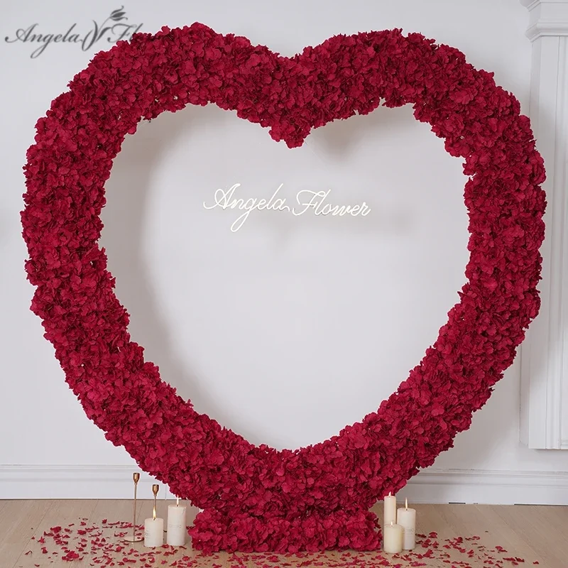 Heart-shaped love bouquet simulation flower stand photo punch-in proposal ceremony stage decoration
Heart-shaped love bouquet simulation flower stand photo punch-in proposal ceremony stage decoration