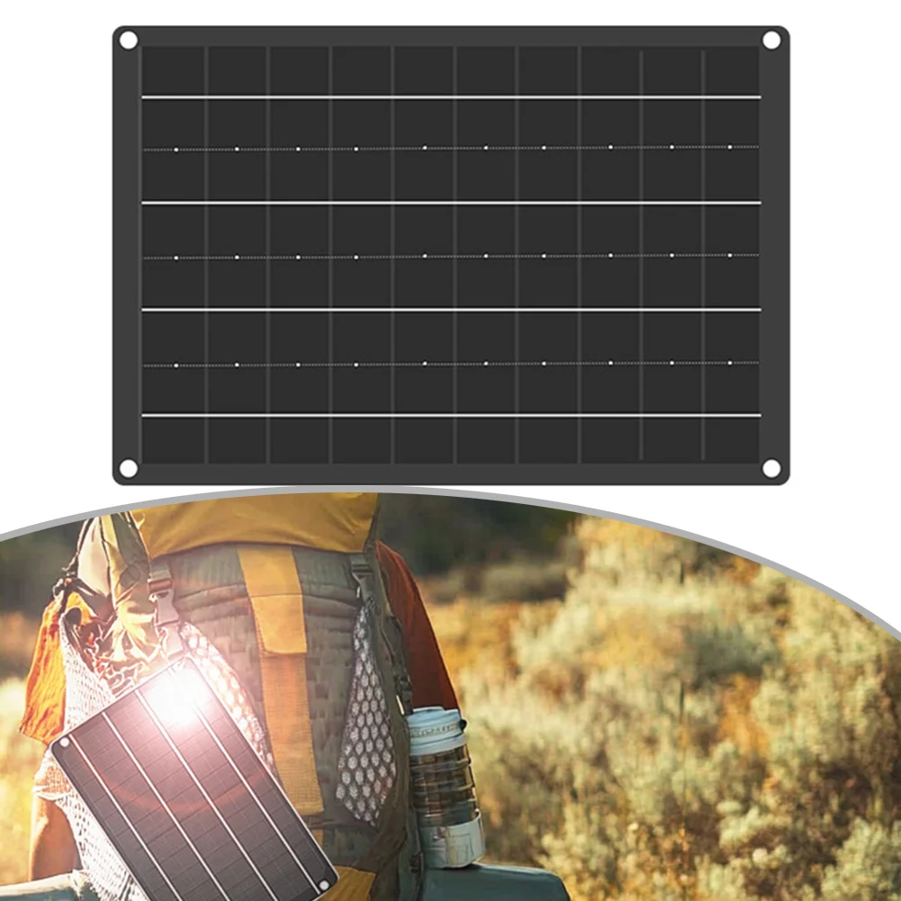 USB Solar Panel 18V 10W Monocrystalline For Camera Small Fan Camping Lanterns Outdoor Waterproof Camping Charging Tools
USB Solar Panel 18V 10W Monocrystalline For Camera Small Fan Camping Lanterns Outdoor Waterproof Camping Charging Tools
