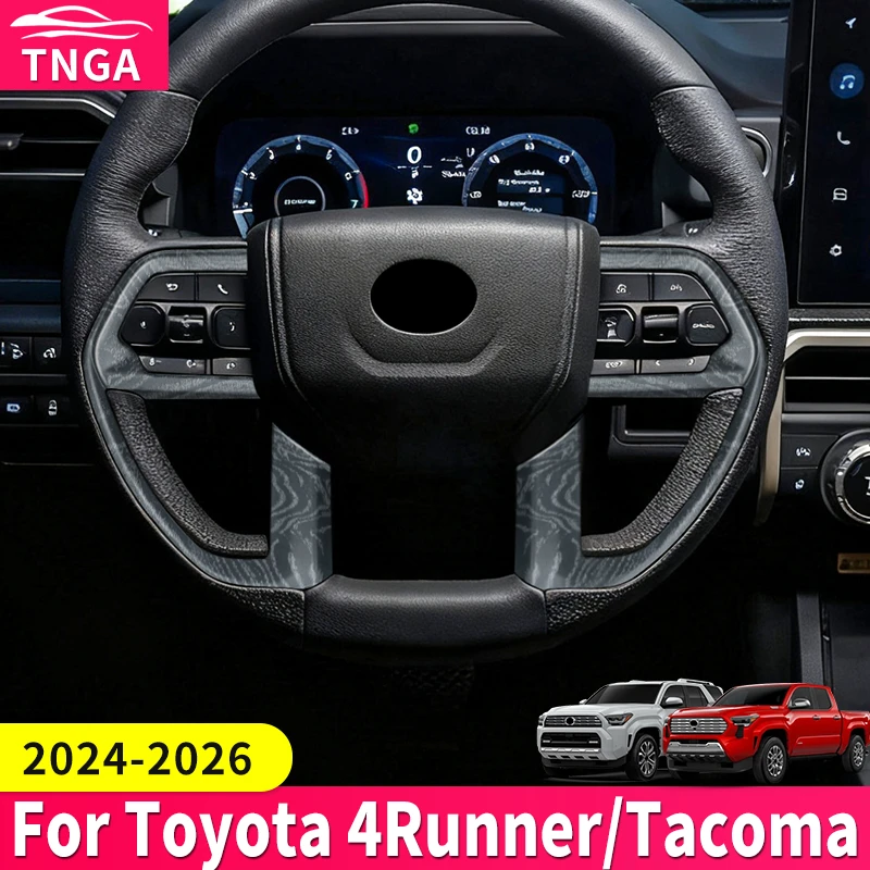Для Toyota 2025 4Runner N500 2024 2026 Tacoma: Комплект для стайлинга салона, накладка на руль, аксессуары для защиты и улучшения интерьера
Для Toyota 2025 4Runner N500 2024 2026 Tacoma: Комплект для стайлинга салона, накладка на руль, аксессуары для защиты и улучшения интерьера