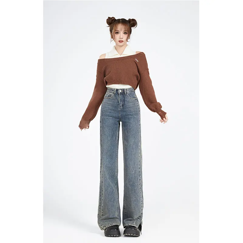 Джинсы скинни с высокой талией, женские осенние длинные леггинсы для похудения, укороченные джинсовые брюки с высокой посадкой, более высокий визуальный эффект
Джинсы скинни с высокой талией, женские осенние длинные леггинсы для похудения, укороченные джинсовые брюки с высокой посадкой, более высокий визуальный эффект