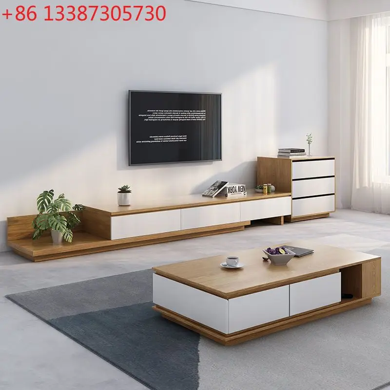 Nordic log color multi-functional telescopic TV cabinet floor coffee table modern living room coffee table
Nordic log color multi-functional telescopic TV cabinet floor coffee table modern living room coffee table