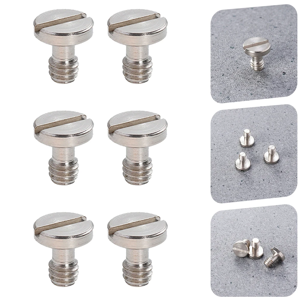 8pcs Camera Tripod Screw Quick Release Plate Mounting Adapter Lightweight Durable Small Size Easy Storage Essential
8pcs Camera Tripod Screw Quick Release Plate Mounting Adapter Lightweight Durable Small Size Easy Storage Essential