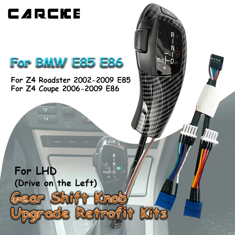 E85 E86 Gear Shift Knob For BMW Z4 Coupe Car Gear Lever Stick Upgrade Refit Parts Modification Comfortable Hand Feel & Non-slip
E85 E86 Gear Shift Knob For BMW Z4 Coupe Car Gear Lever Stick Upgrade Refit Parts Modification Comfortable Hand Feel & Non-slip
