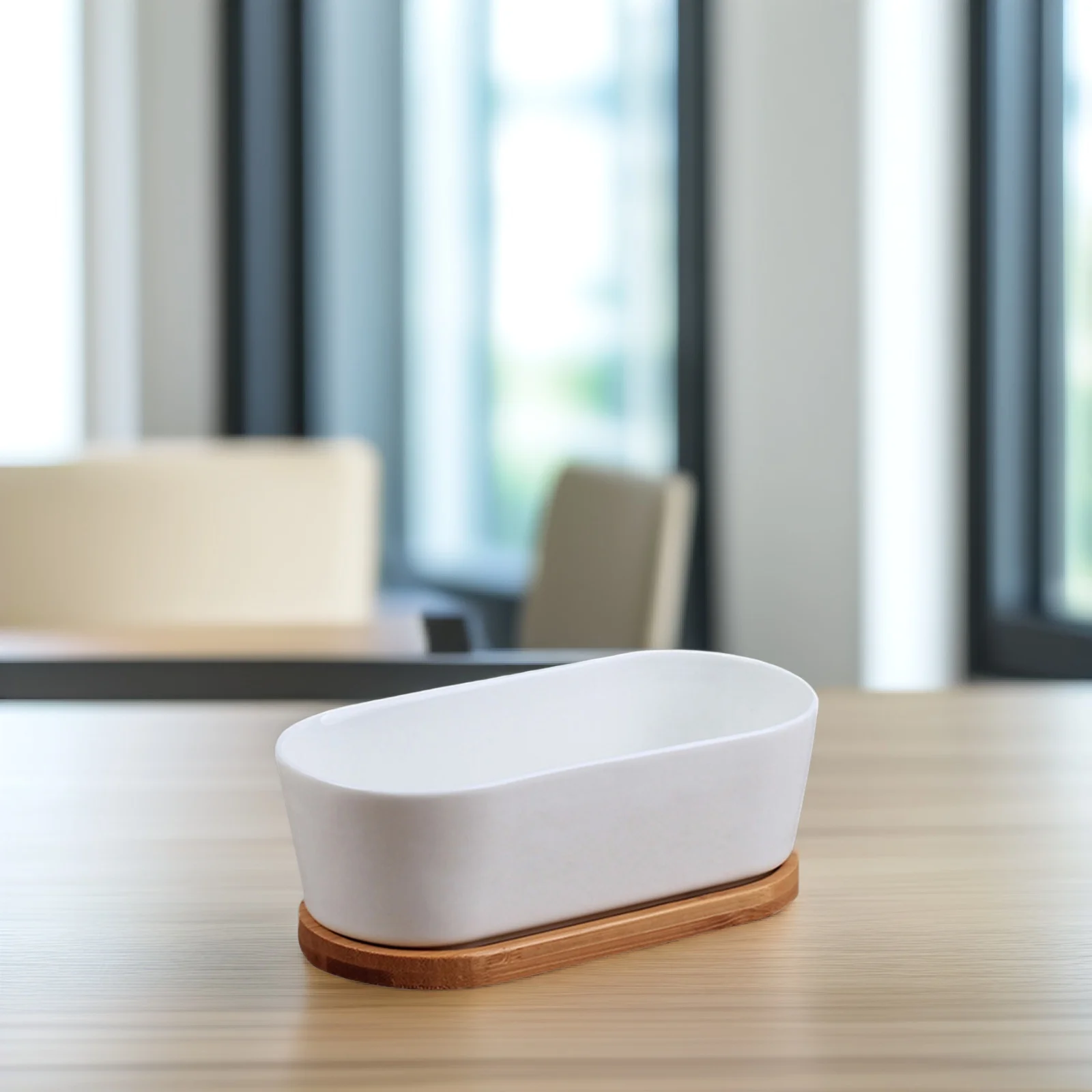 2Pcs Ceramic Succulent Plant Pots Rectangular Bonsai Planters with Drainage Hole for Indoor Outdoor Home Office Desk Decor
2Pcs Ceramic Succulent Plant Pots Rectangular Bonsai Planters with Drainage Hole for Indoor Outdoor Home Office Desk Decor