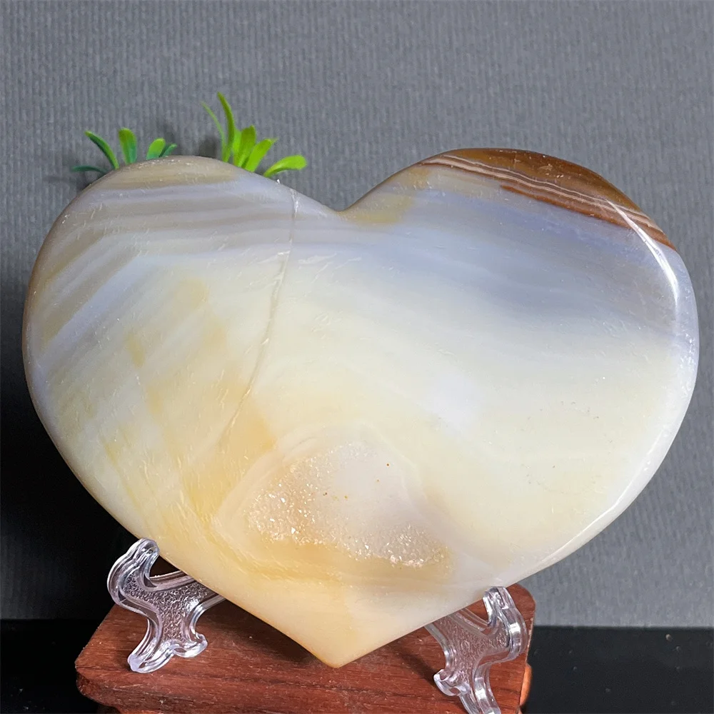 Crystal Natural Heart Agate Druzy Carving Stone Quartz Geode Minerals Gemstone Healing Reiki Home Decoration Energy+Stand
Crystal Natural Heart Agate Druzy Carving Stone Quartz Geode Minerals Gemstone Healing Reiki Home Decoration Energy+Stand