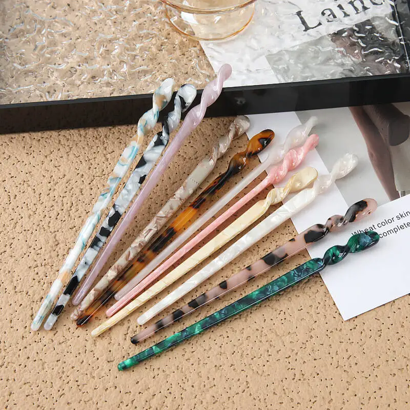 Chinese Style Acetate Hair Stick Clip Retro Simple Leopard Print Hairpins Barrettes For Women Girls Hairstyle Hair Accessories
Chinese Style Acetate Hair Stick Clip Retro Simple Leopard Print Hairpins Barrettes For Women Girls Hairstyle Hair Accessories