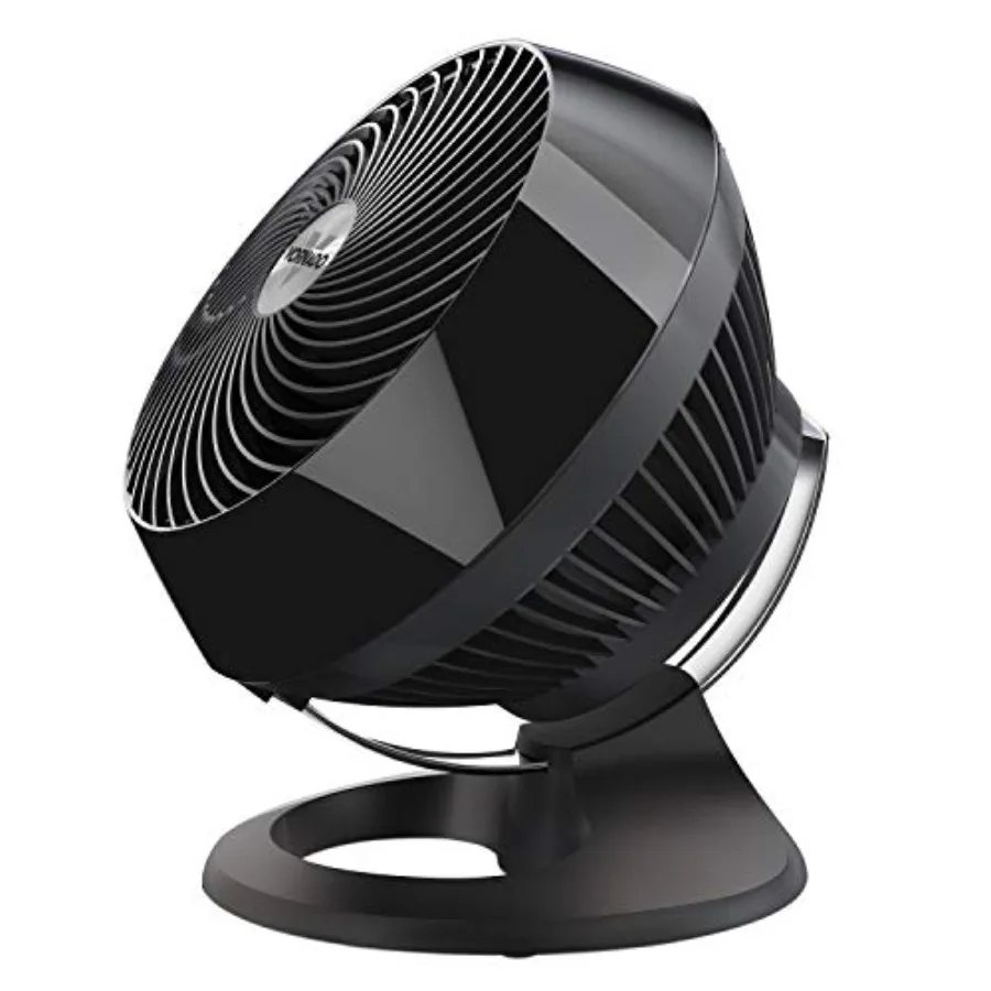 Large air circulator fan for bedroom office dorm room, black metal with chrome glide bar, 4-speed quiet cooling, 660 CFM airflo
Large air circulator fan for bedroom office dorm room, black metal with chrome glide bar, 4-speed quiet cooling, 660 CFM airflo