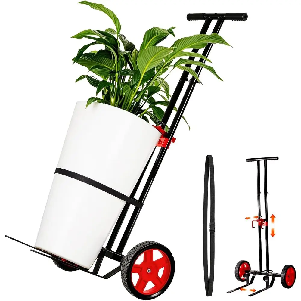 Garden Plant Dolly Cart with Wheels, Heavy Duty Plant Caddy with Adjustable GrabArm, Potted Plant Mover with Suction Cups & Secu
Garden Plant Dolly Cart with Wheels, Heavy Duty Plant Caddy with Adjustable GrabArm, Potted Plant Mover with Suction Cups & Secu