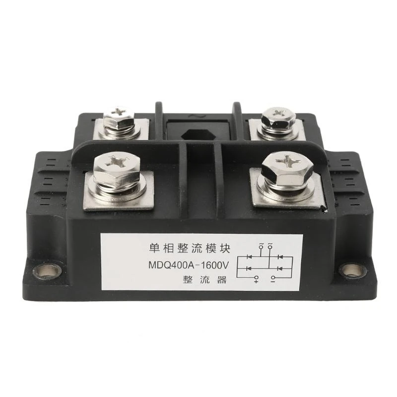 MDQ 400A 1600V High Power Diode Module 1 Phase Diode Metal Case Bridge Rectifier
MDQ 400A 1600V High Power Diode Module 1 Phase Diode Metal Case Bridge Rectifier