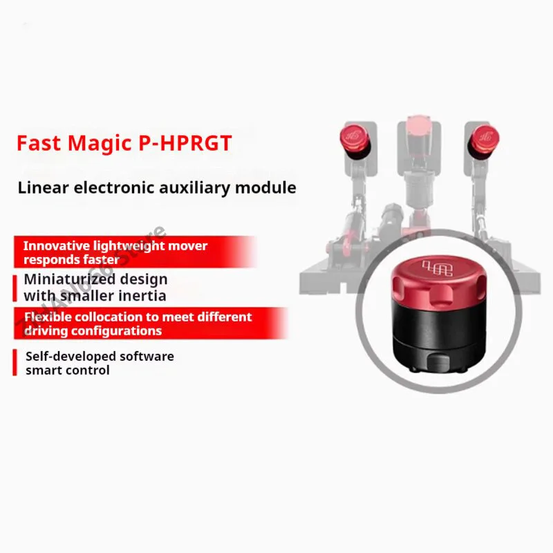 P-HPR GT Linear Electronic Assist Module Racing Analog Pedal Throttle Clutch Upgrade For SIMAGIC
P-HPR GT Linear Electronic Assist Module Racing Analog Pedal Throttle Clutch Upgrade For SIMAGIC