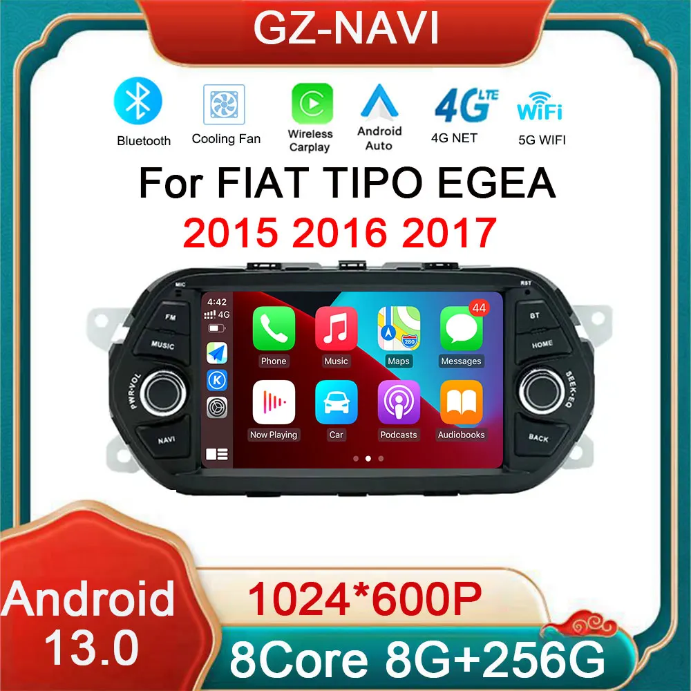7-дюймовый Android 13 для FIAT TIPO EGEA 2015 2016 2017, автомобильное радио, мультимедийный плеер, экран Carplay, Авторадио, навигация GPS, стерео
7-дюймовый Android 13 для FIAT TIPO EGEA 2015 2016 2017, автомобильное радио, мультимедийный плеер, экран Carplay, Авторадио, навигация GPS, стерео