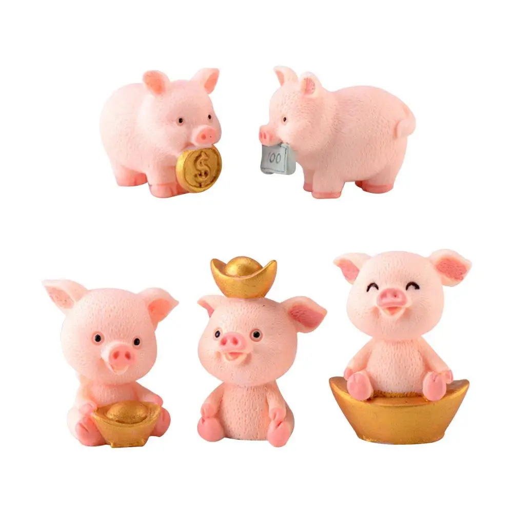 5 Pcs Resin Ornaments Cute Pig Figurines Home Decor Craft Miniature Garden Statue Artificial Decoration Eco Friendly Desk Car
5 Pcs Resin Ornaments Cute Pig Figurines Home Decor Craft Miniature Garden Statue Artificial Decoration Eco Friendly Desk Car