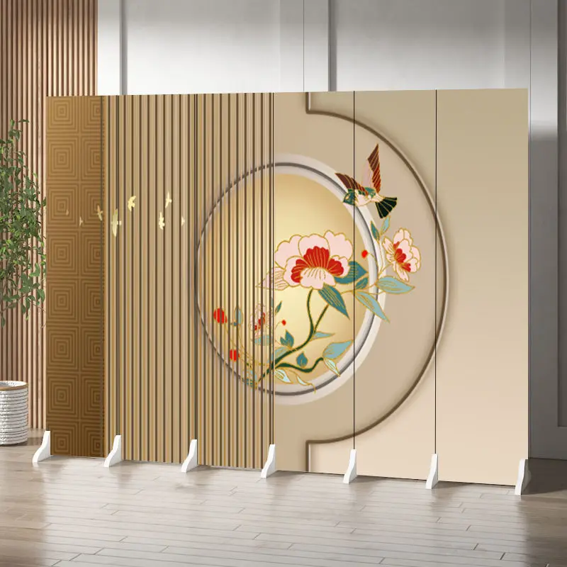 Customized Style Screen Partition Simple Modern Living Room Folding Mobile Bedroom Divider Office Hotel Decoration Tong
Customized Style Screen Partition Simple Modern Living Room Folding Mobile Bedroom Divider Office Hotel Decoration Tong