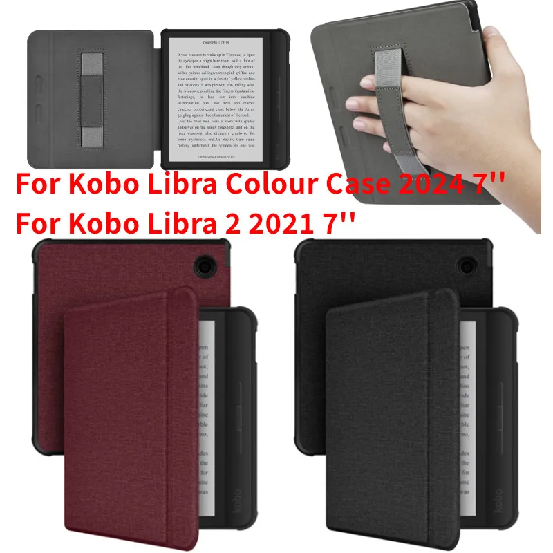 Тонкий магнитный смарт-чехол для Kobo Libra Color Color 2024, 7 дюймов, мягкая задняя крышка для Kobo Libra2 N418, чехлы с ремешком на руку
Тонкий магнитный смарт-чехол для Kobo Libra Color Color 2024, 7 дюймов, мягкая задняя крышка для Kobo Libra2 N418, чехлы с ремешком на руку