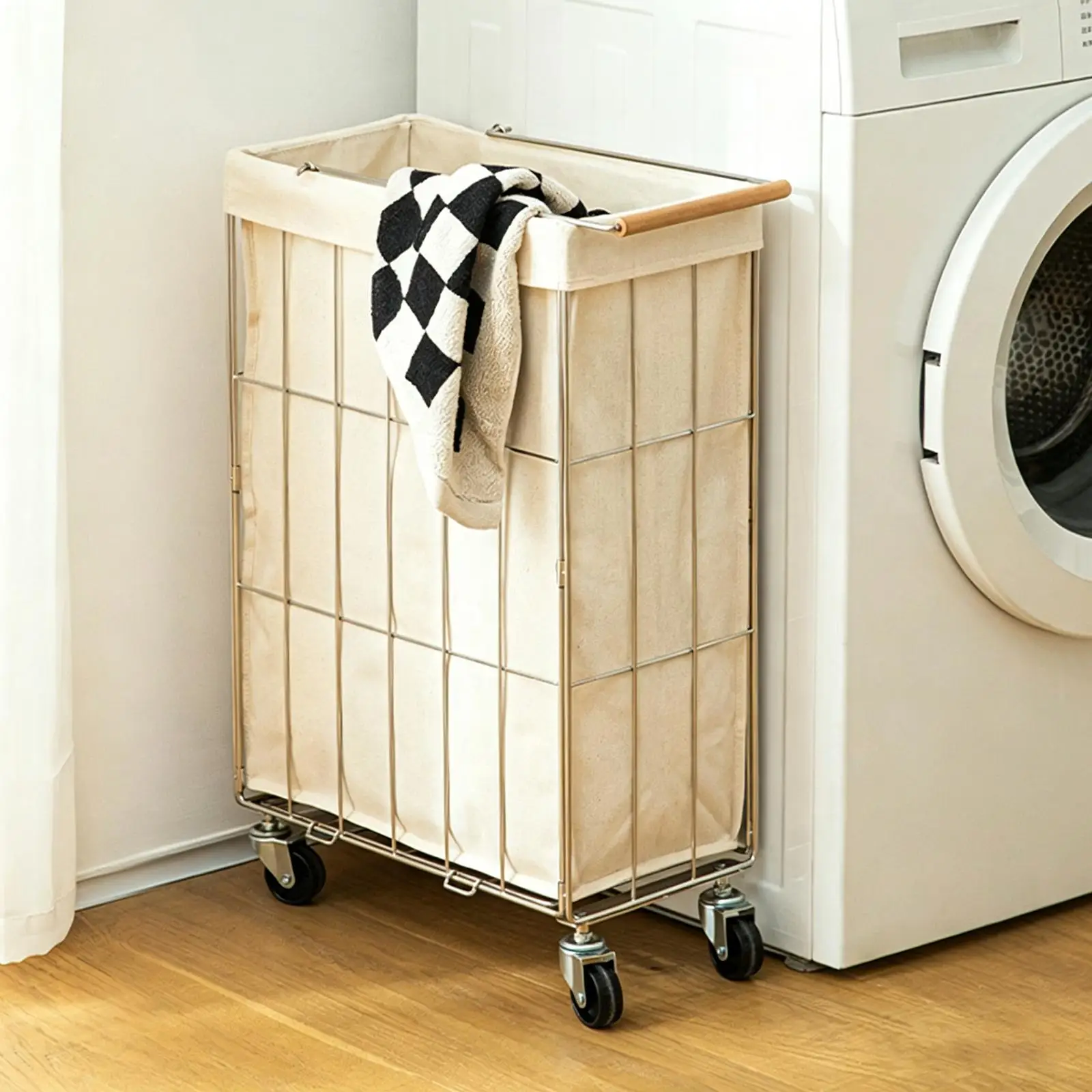 Laundry Basket Yoga Mat Organizer with Handle Versatile Lightweight Washing Bin Clothes Hamper for Home Travel Dorm Bedroom
Laundry Basket Yoga Mat Organizer with Handle Versatile Lightweight Washing Bin Clothes Hamper for Home Travel Dorm Bedroom