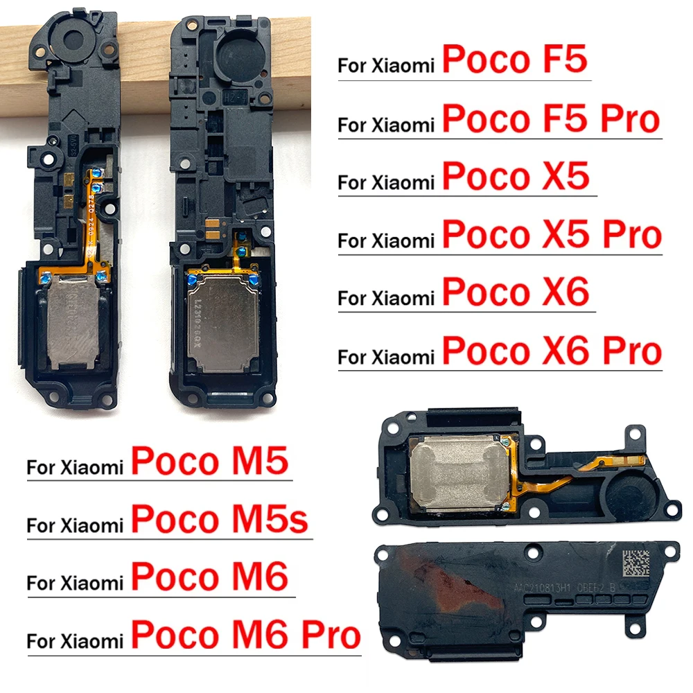 New Loudspeaker For Xiaomi Poco F5 X5 X6 M5 M5s M6 Pro 4G 5G Loud Speaker Buzzer Ringer Replacement Parts
New Loudspeaker For Xiaomi Poco F5 X5 X6 M5 M5s M6 Pro 4G 5G Loud Speaker Buzzer Ringer Replacement Parts