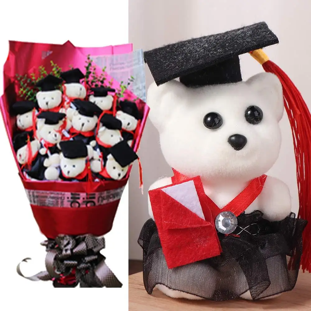 10 pcs/set Graduation Season Graduation Bear Doll Bouquet Graduation Ceremony Celebrate Party Mini Bear Flower Bouquet Soft 14cm
10 pcs/set Graduation Season Graduation Bear Doll Bouquet Graduation Ceremony Celebrate Party Mini Bear Flower Bouquet Soft 14cm