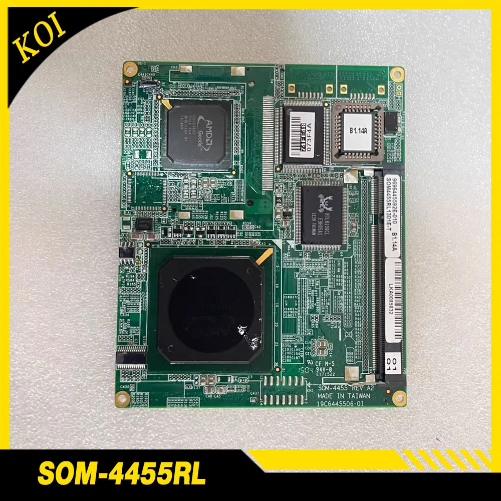 SOM-4455RL SOM4455RL1301E-T Industrial Control CNC Ultrasound Medical Equipment Motherboard SOM-4455 REV A2
SOM-4455RL SOM4455RL1301E-T Industrial Control CNC Ultrasound Medical Equipment Motherboard SOM-4455 REV A2
