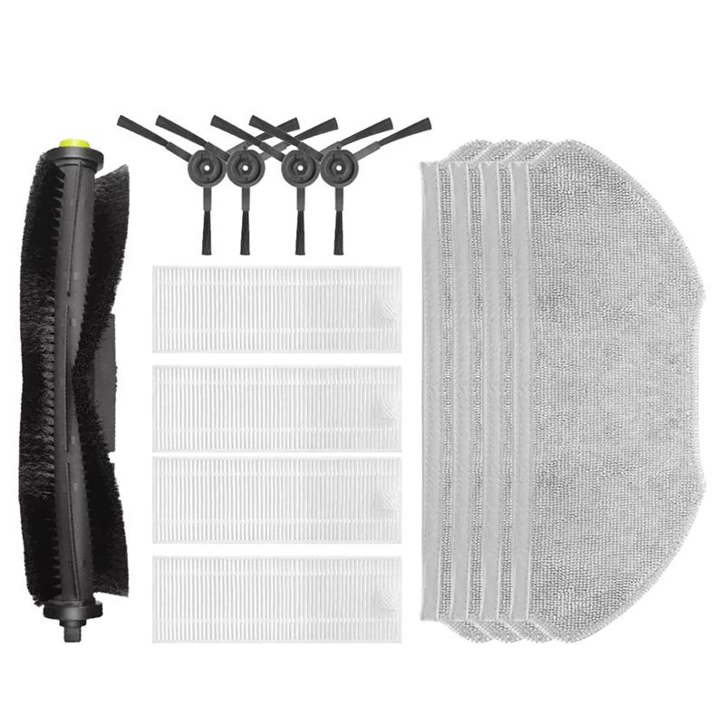 WISH For 360 S10 / X100 Max Vacuum Cleaner Accessories Main Side Brush Hepa Filter Mop Rag Replacement Parts
WISH For 360 S10 / X100 Max Vacuum Cleaner Accessories Main Side Brush Hepa Filter Mop Rag Replacement Parts