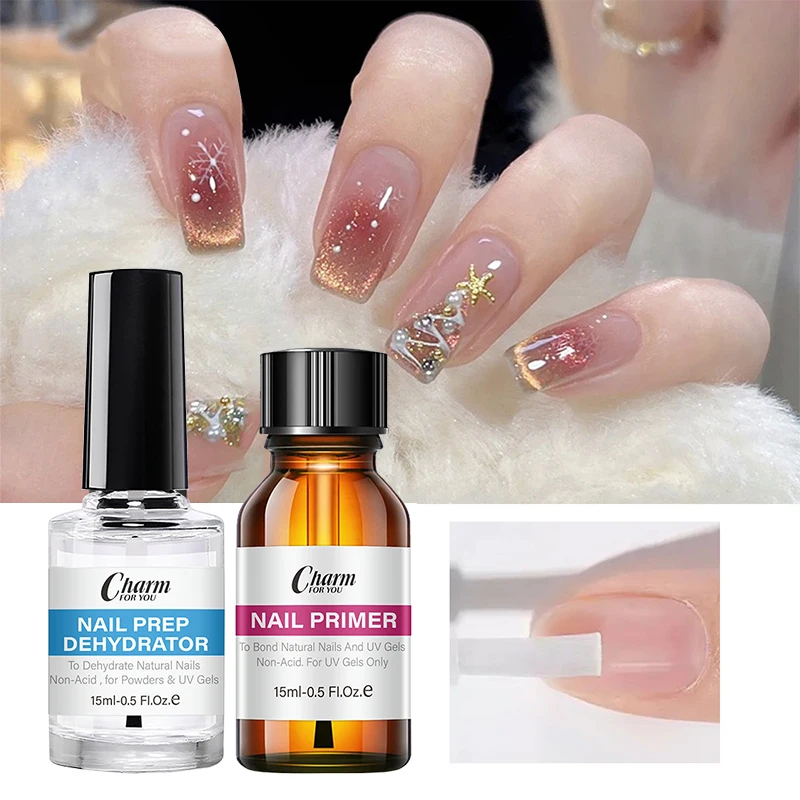 2pcs gel nail preparation kit,15ml drying agent and acid-free base coat, alcohol-free,for gel nails,pedicure,hand and nail care
2pcs gel nail preparation kit,15ml drying agent and acid-free base coat, alcohol-free,for gel nails,pedicure,hand and nail care