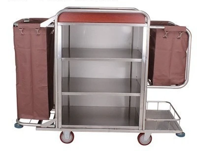 Hotel, Welded Bilateral Work Truck Linen Truck Thickened Stainless Steel, Room Service Truck
Hotel, Welded Bilateral Work Truck Linen Truck Thickened Stainless Steel, Room Service Truck