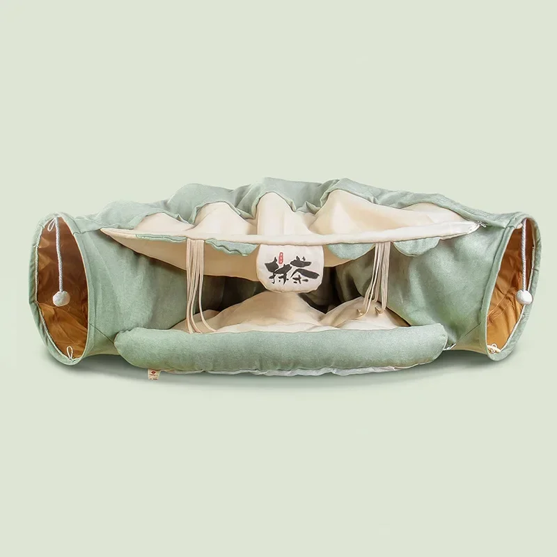 Cat Tunnel Four Seasons Universal Cat Toy for Convenient Storage and Folding Little Cat Supplies
Cat Tunnel Four Seasons Universal Cat Toy for Convenient Storage and Folding Little Cat Supplies