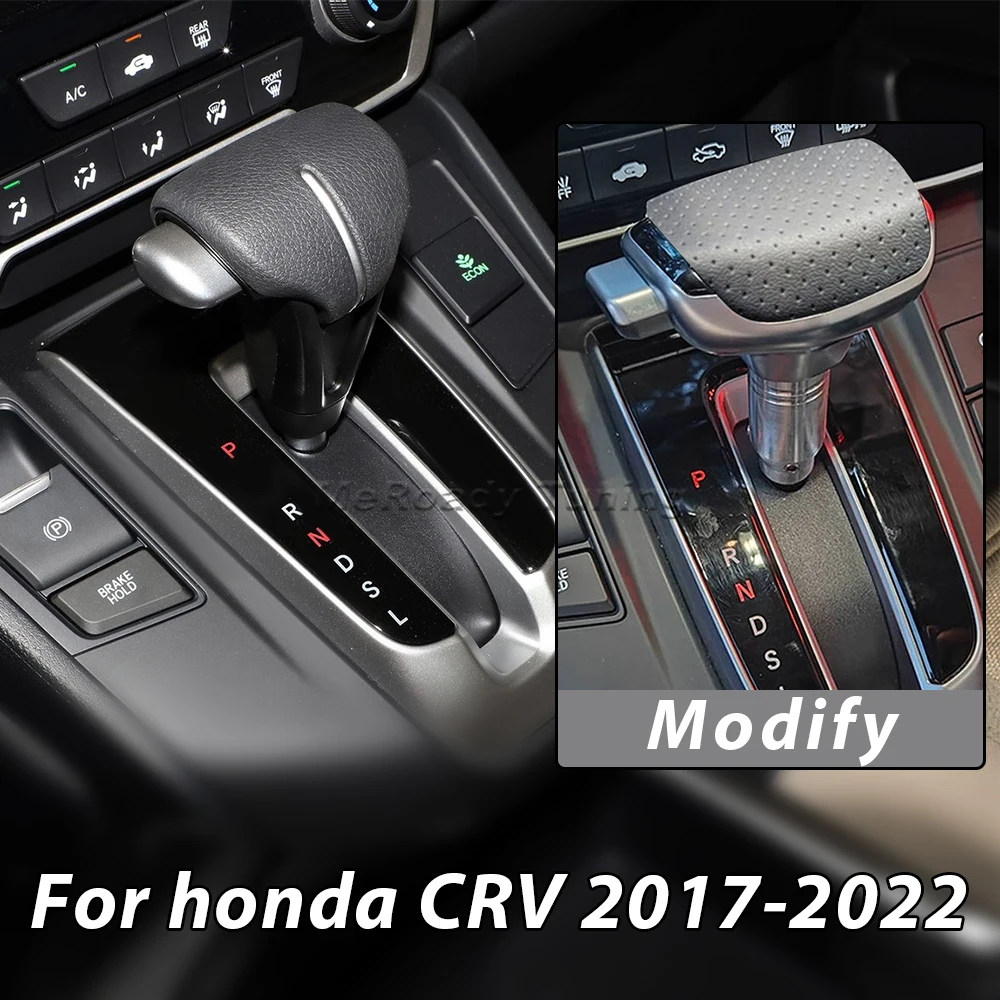 Alloy PU Leather Auto Gear Shift Knob Stick Control Lever Head For Honda CRV MK5 2018 2019 Breeze 2021 2022 Accessories
Alloy PU Leather Auto Gear Shift Knob Stick Control Lever Head For Honda CRV MK5 2018 2019 Breeze 2021 2022 Accessories
