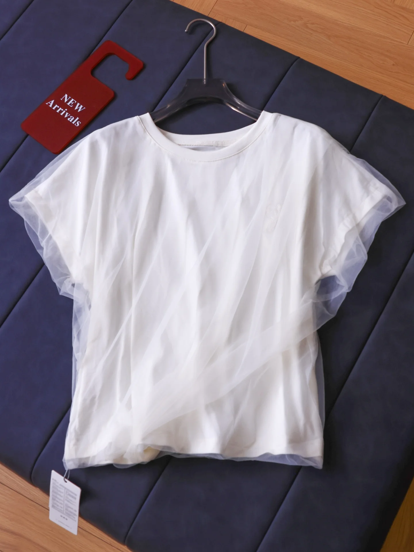 Casual Mesh Splice Loose Slim round Neck Commute Summer New Short Sleeve Women's T-shirt Breathable Comfortable Polyester Blend
Casual Mesh Splice Loose Slim round Neck Commute Summer New Short Sleeve Women's T-shirt Breathable Comfortable Polyester Blend