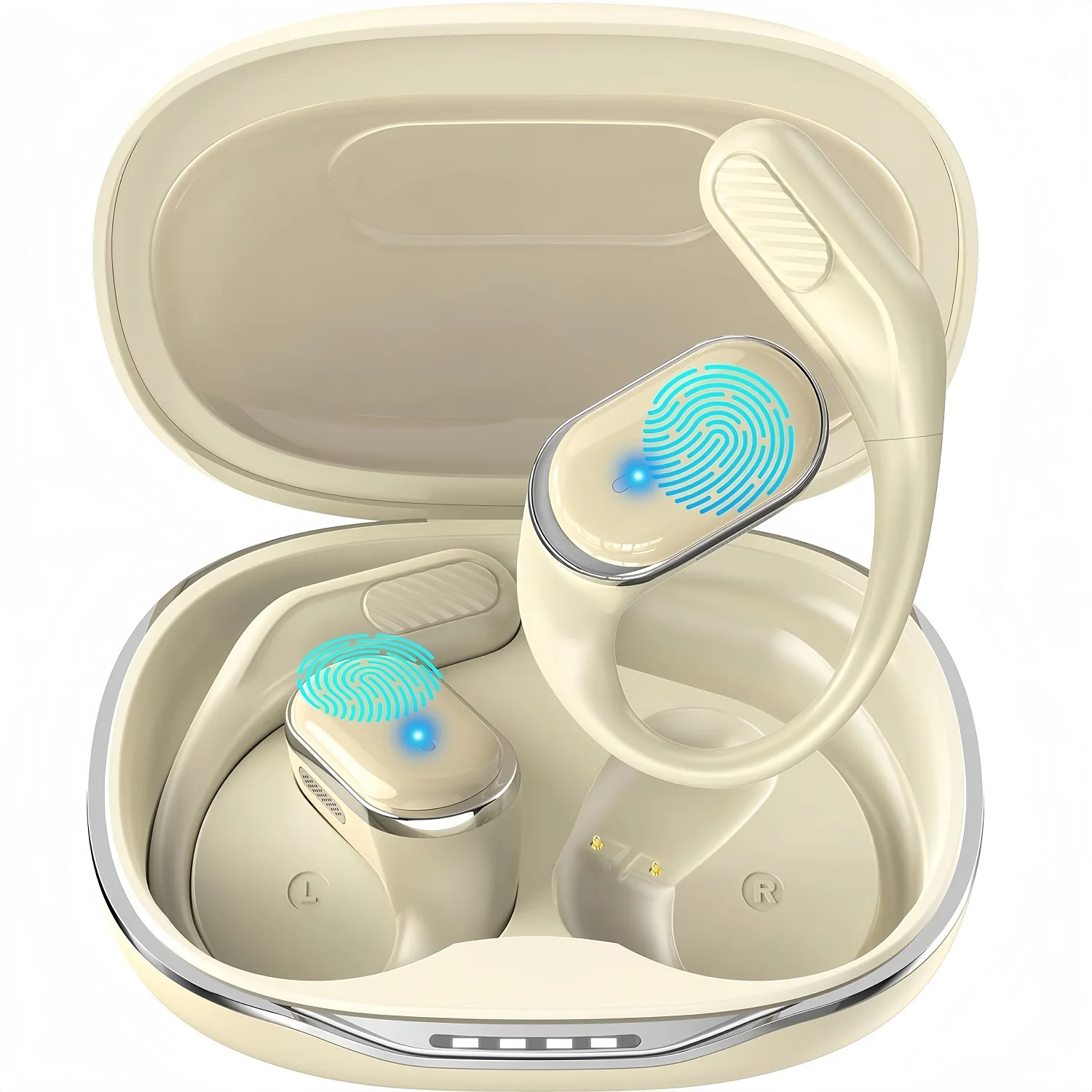 Wireless Bluetooth 5.4 Earphones Sports Wireless Headphones w/Mic Touch Control Noise Cancelling Waterproof Best for Cycling/Gym
Wireless Bluetooth 5.4 Earphones Sports Wireless Headphones w/Mic Touch Control Noise Cancelling Waterproof Best for Cycling/Gym
