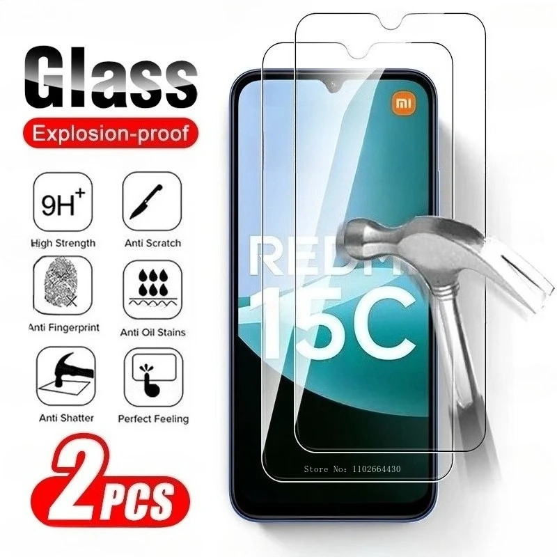 2PCS Tempered Glass Screen Protectors for Redmi 13C 14C 15C Anti-Scratch HD Film for Redmi 13 15 14C 5G Anti-Shatter Smooth Film
2PCS Tempered Glass Screen Protectors for Redmi 13C 14C 15C Anti-Scratch HD Film for Redmi 13 15 14C 5G Anti-Shatter Smooth Film