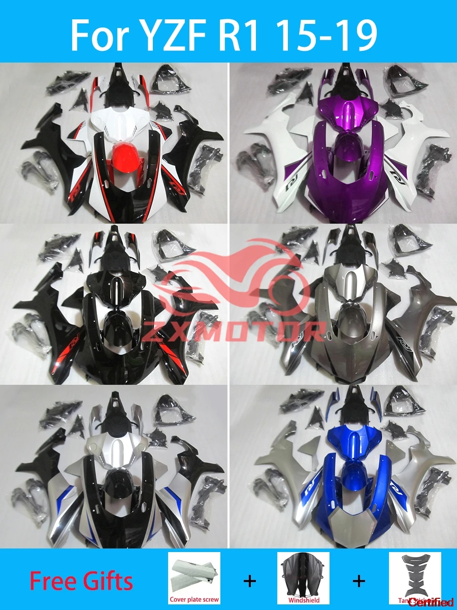 Комплект обтекателей для мотоцикла YAMAHA R1 2015 2016 2017 2018 2019 YZF R1 15 16 17 18 19 Обтекатели Бесплатная индивидуальная инъекция
Комплект обтекателей для мотоцикла YAMAHA R1 2015 2016 2017 2018 2019 YZF R1 15 16 17 18 19 Обтекатели Бесплатная индивидуальная инъекция