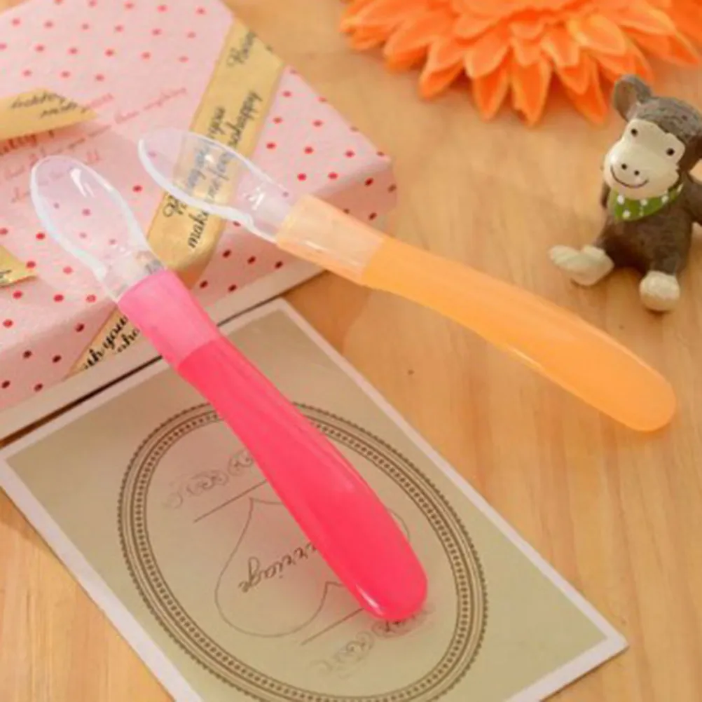 Silicone Baby Spoon Premium Food Grade Soft Gum Friendly Feeding Spoon for Babies Ages 0-3 Years Antibacterial Dishwasher Safe
Silicone Baby Spoon Premium Food Grade Soft Gum Friendly Feeding Spoon for Babies Ages 0-3 Years Antibacterial Dishwasher Safe