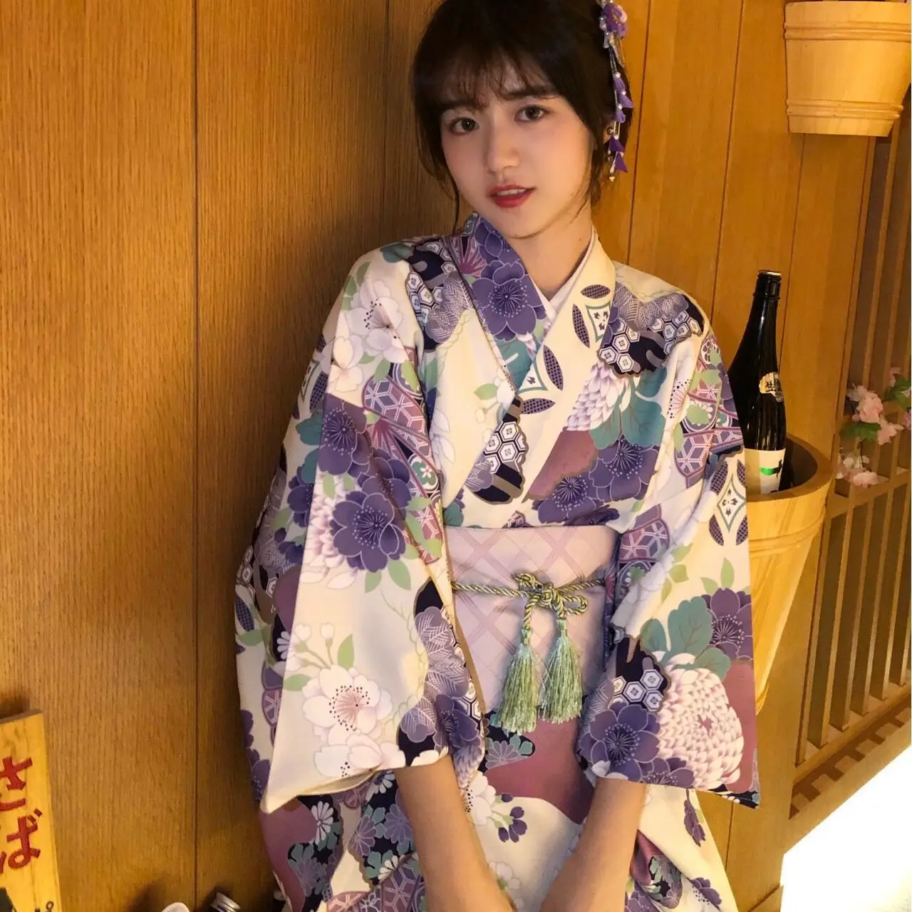 Shenming Girl Kimono Women's Formal Dress Autumn Blossom Photo Japanese Style Retro Gentle Shop Selfie Costume Halloween
Shenming Girl Kimono Women's Formal Dress Autumn Blossom Photo Japanese Style Retro Gentle Shop Selfie Costume Halloween