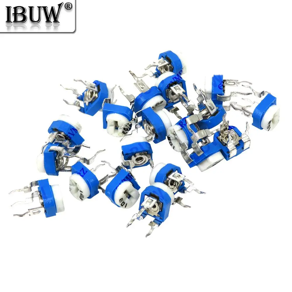 12Values Each 100R-1M 500R 1PCS RM065 Adjustable Resistor Horizontal Potentiometer Pack 1k 2k 5k 10k 20k 50k 100k 200k 100R
12Values Each 100R-1M 500R 1PCS RM065 Adjustable Resistor Horizontal Potentiometer Pack 1k 2k 5k 10k 20k 50k 100k 200k 100R