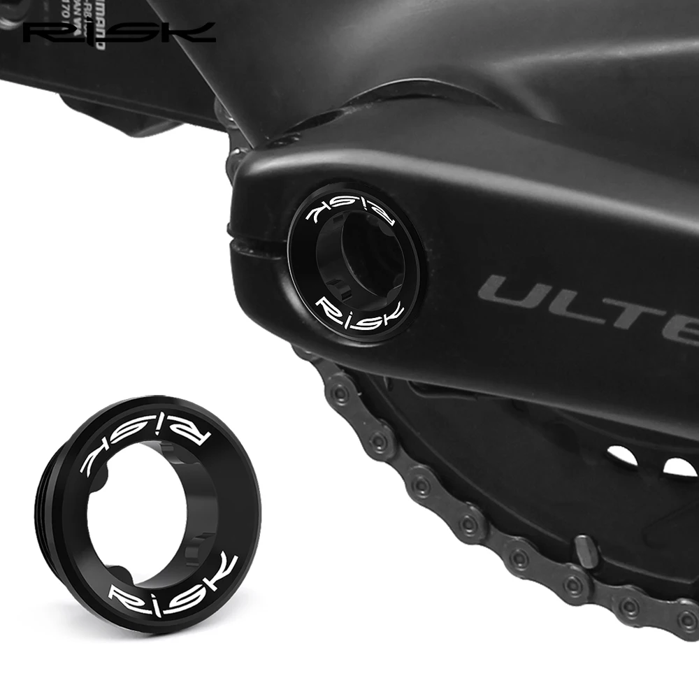 Risk Bicycle Aluminum Alloy Crank Cover/Dust Cover Crank Screw BB Bottom Bracket Hollow One-Piece Crankset
Risk Bicycle Aluminum Alloy Crank Cover/Dust Cover Crank Screw BB Bottom Bracket Hollow One-Piece Crankset