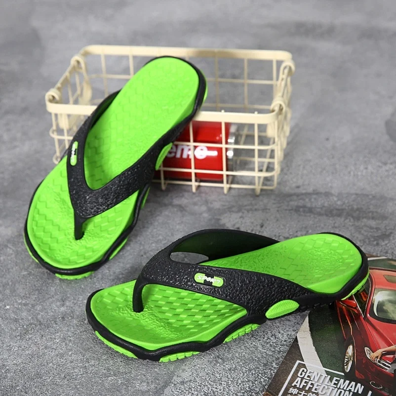 Summer New Anti-Slip Men's Sandals Outdoor Casual Slip-On Thong Slippers Beach Trendy Flip Flops EVA Comfortable Breathable
Summer New Anti-Slip Men's Sandals Outdoor Casual Slip-On Thong Slippers Beach Trendy Flip Flops EVA Comfortable Breathable