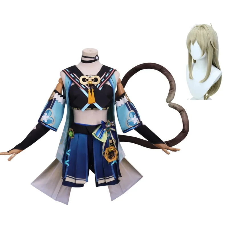 Jogerli Genshin Impact Kirara Cosplay Costumes Character Cat Upon The Eaves Game Roleplay Suit Wig Anime Cloth Women Outfitsc;6,
Jogerli Genshin Impact Kirara Cosplay Costumes Character Cat Upon The Eaves Game Roleplay Suit Wig Anime Cloth Women Outfitsc;6,