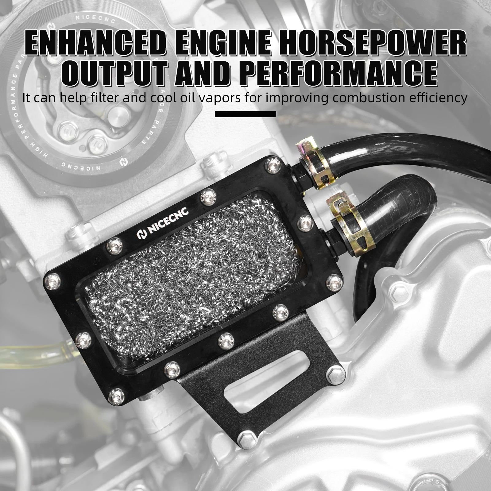 Quad Oil Breather Vent Box Blow For Yamaha Raptor 700 Raptor 700R ATV Filter And Cool Oil Vapors
Quad Oil Breather Vent Box Blow For Yamaha Raptor 700 Raptor 700R ATV Filter And Cool Oil Vapors