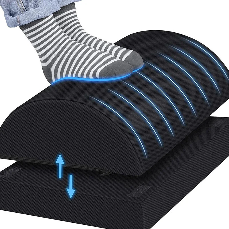 Memory Foam Office Foot Stool & Under Desk Footrest Leg Elevation Pillow for Gaming & Home Office
Memory Foam Office Foot Stool & Under Desk Footrest Leg Elevation Pillow for Gaming & Home Office